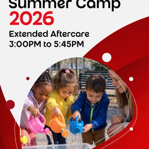 Summer Camp 2026 Extended Aftercare 3:00PM to 5:45PM