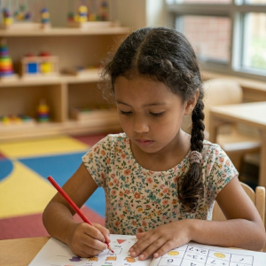 1hr / 1 Day a Week / Reading , Writing , Math